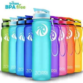 Sporta Ūdens Pudeles 600ML Olbaltumvielu Kratītāju Āra Ceļojumu Portatīvo Leakproof Tritan plastmasas Dzērienu Pudeles BPA Free garrafa gourde