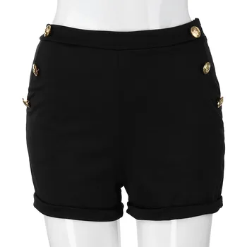 Stilīgs Bārs Plus Izmērs S-5XL Elastīgās Bikses Sieviešu Poliestera Gadījuma Cietā Izdilis Rāvējslēdzēju Lidot Augstu Vidukļa Karstā Bikses feminino 2020
