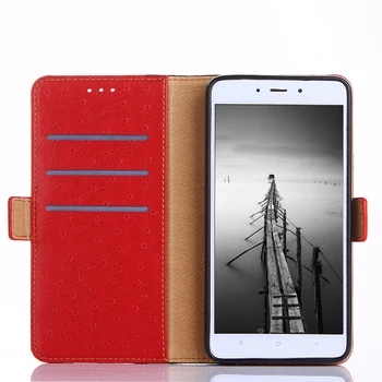 Strausu Graudu Pu Leather Flip Maciņš Folio Magnētiskās Aizsardzības Telefonu Gadījumā Vāks Xiaomi Pocophone F1 Poco X3 NFC X2 F2 M2 Pro