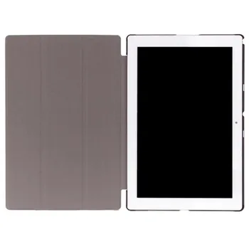 Stāvēt Flip Folio Ādas Seguma Sony Xperia Z3 Tablet Case For Sony Xperia Z2 Z3 Z4 Tablete Gadījumā