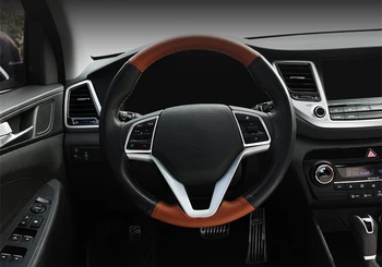 Stūre Sequin apdare Plāksteris Spilgti sloksnes Interjera Pārveidošana, Auto piederumi Hyundai Tucson-2018