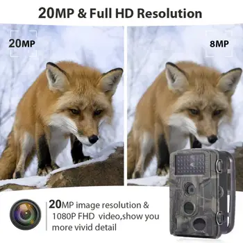 Suntek 16MP 1080P Savvaļas dzīvnieku Medību Kameras Foto Lamatas Taka Kameras Nakts Redzējums fotofalle Izsekošanas mednieks Cam HC802A dropship