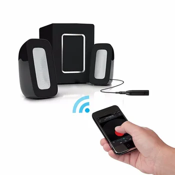 Sunydeal Bluetooth Uztvērējs 5.0 Adapteri, brīvroku Bluetooth Automašīnas Komplektu AUX Audio 3,5 mm Jack Stereo Mūzikas Bezvadu Uztvērējs