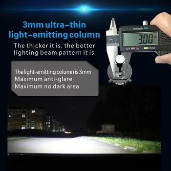 Super Spilgti H7 50W LED Lukturu Spuldzes Konversijas Komplekti 360 Drgree Staru Gaisma Auto Spuldzes Nomaiņa baltā krāsa 6000K
