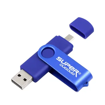Superduoduo USB Flash Drive Usb 2.0 Pen Drive 128GB OTG Micro Usb Stick 16GB 32GB 64GB Pendrive Android OTG