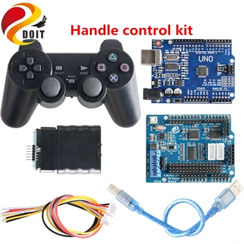 SZDOIT wi-fi/Bluetooth/Rokturis Kontroles Komplekts 16-Kanālu Servo & 4-Kanālu Mehānisko Disku Dēlis + Attīstības padomes RC Robots Arduino