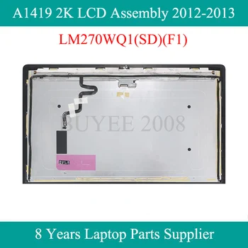 Sākotnējā 2K A1419 LCD Asamblejas 2012 2013 LM270WQ1(SD)(F1) Par IMAC 27