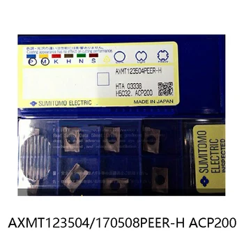 Sākotnējā AXMT123504PEER-H AXMT170508PEER-H ACP200 Frēzēšanas Karbīda Ieliktņiem AXMT123504 AXMT170508 PEER AXMT Virpu, Instrumenti,