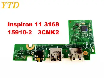 Sākotnējā DELL Inspiron 11 3168 USB valdes Audio valdes Inspiron 11 3168 15910-2 3CNK2 pārbaudītas labas bezmaksas piegāde