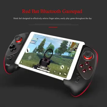 Sākotnējā iPEGA PG-9083S Red Bat Bluetooth Gamepad Bluetooth 4.0 Gluds Pieskāriens 360 Grādu rotācijas iOS / Android / PC / WIN