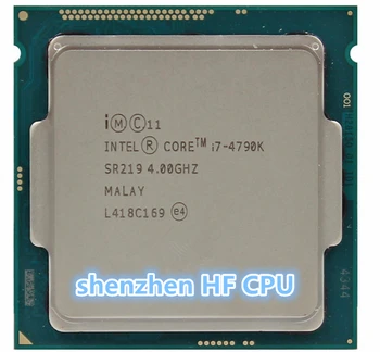 Sākotnējā lntel Procesors i7 4790K Četrkodolu 4.0 GHz LGA 1150 TDP 88W 8MB (darba Bezmaksas Piegāde)