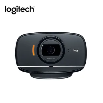 Sākotnējā Logitech C525 HD Webcam 720P Portatīvo 360 Rotējoša 8MP Video Auto Fokusu USB2.0 Webcam Zvana Kamera