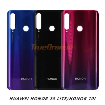 Sākotnējā Mājokļu Huawei honor 10es Atpakaļ Akumulatora Vāciņu Durvju Aizmugurējā Stikla Korpusa Gadījumā, Huawei Honor 10es Akumulatora Vāciņu tālruņa