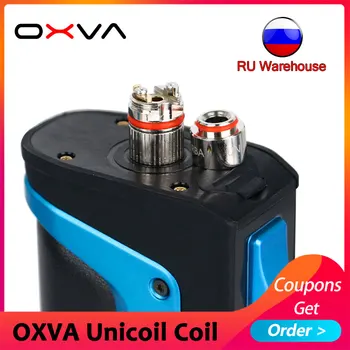 Sākotnējā OXVA Unicoil Acs Regulāri RBA Spoles 0.3 ohm 0.5 omi 1.0 ohm RBA Vape Serdes OXVA X Komplekts (E-Cigarete Pulverizators