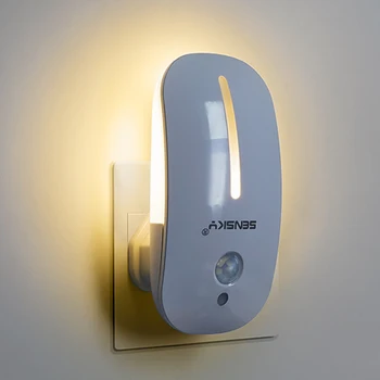 Sākotnējā Sensky LED Motion Nakts Gaisma Infrasarkanā Tālvadības pults Ķermeņa Smart Home Lampas 2gab/iepak