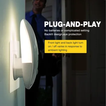 Sākotnējā Sensky LED Motion Nakts Gaisma Infrasarkanā Tālvadības pults Ķermeņa Smart Home Lampas 2gab/iepak