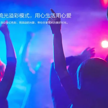 Sākotnējā Xiaomi MIjia Smart Home LED Krāsu Spuldzes E27 Gaismas 1880-7000K Wifi Mi Mājās APP Tālvadības pults LED Lampiņa