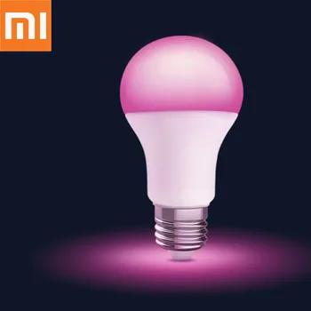 Sākotnējā Xiaomi MIjia Smart Home LED Krāsu Spuldzes E27 Gaismas 1880-7000K Wifi Mi Mājās APP Tālvadības pults LED Lampiņa