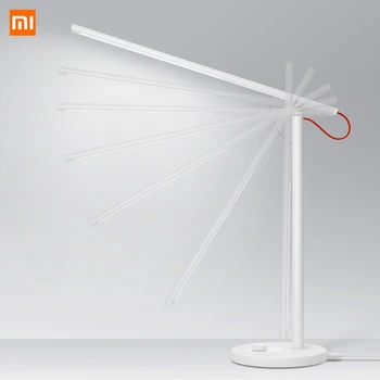 Sākotnējā Xiaomi Smart LED Galda Lampa Galda Lampa Dimming Lasīšanas Gaismas WiFi Ļāva Strādāt ar AMZ Alexa IFTTT