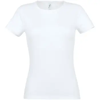T-krekls sieviešu garām 150, aprīkots siluets, kokvilnas, 2662, sols