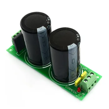 Taisngriezis Filtra Kondensators DC Dual elektroapgādes Modulis par Jaudas Pastiprinātāju AC uz DC Strāvas Modulis Valdes Gatavo