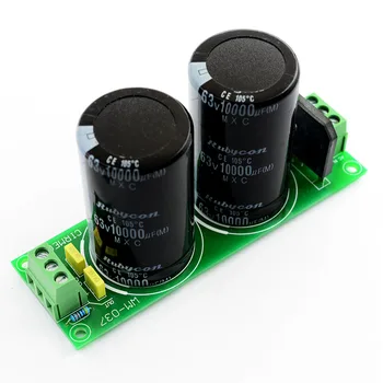 Taisngriezis Filtra Kondensators DC Dual elektroapgādes Modulis par Jaudas Pastiprinātāju AC uz DC Strāvas Modulis Valdes Gatavo