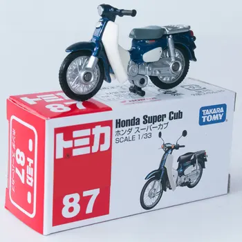 Takara Tomy Tomica Nr. 087 #87 Honda Super Cub Motociklu Mērogā 1:33 Lējumiem Automašīnas Modelis Rotaļlietas