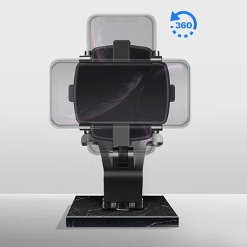 Telefons GPS Turētājs Klips, Aizmugures Kronšteins pie Spoguļa Mobilā Turētājs Universal 360 Grādu Šūnu Mobilo Smart Tālrunis, Statīva Turētājs, GPS