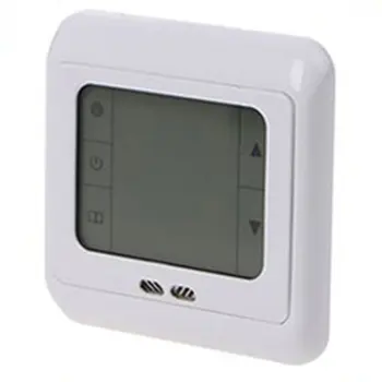 Thermoregulator Touch Screen Apkures Termostats, lai Siltas Grīdas Elektriskās Apkures Sistēmas Temperatūras Kontrolieris Ar Kazlēnu Bloķēšana
