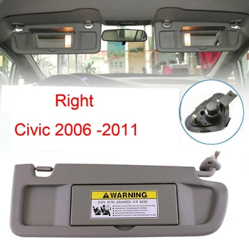 Tiesības Pasažiera Pusē Pelēkā saulessarga 2006. gada -2011 Honda Civic 83230-NKS-A01ZE