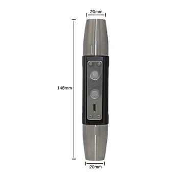 Topcom USB Lādējamu Jade Lukturīti 365/395nm UV Laternu 4 Faili 3w LED UV Lāpu Build-in Akumulatoru Naudu Jade Detektors