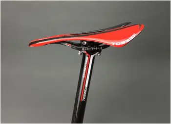 TOSEEK pilna oglekļa sēdekļa velosipēda sēdekļa caurules sēdekļa kalnu ceļu, sēdekļa pastu 27.2/30.8/31.6 x 350/400mm bicicleta velosipēds daļas