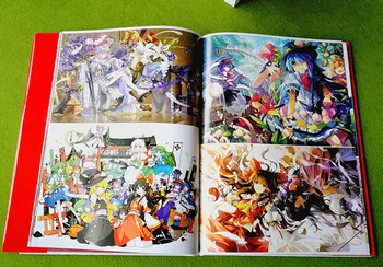 Touhou Projekta Artbook Reimu Hakurei Marisa Kirisame Fanart Katalogu, Brošūru Ilustrācijas Artbook Albuma Attēlus Dāvanu Cosplay