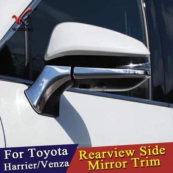 Toyota Lija Venza XU80 2020. gadam Atpakaļskata Sānu Durvju Spoguļu Apdare Auto ABS Chrome Piederumi