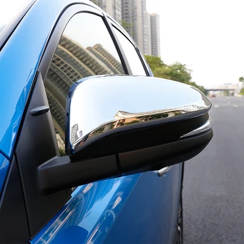 Toyota RAV4 2013 Chrome Priekšā, Aizmugurējie Miglas lukturi Sānu Durvīm Spoguļi Segtu Apdares Lentes Apdares Piederumi Car Styling