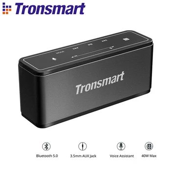 Tronsmart Mega Bluetooth 5.0 Runātāja Balss Palīgs Portatīvo Skaļruņu 40W Bezvadu Skaļruni, Soundbar ar TWS,NFC,MicroSD atmiņas Kartes