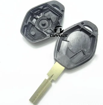 Tukšu Auto Rezerves Atslēgu Shell BMW 3 5 7 Sērija 3 Pogas, Atslēgu Sagataves Gadījumā 4 Dziesmu Neslīpēts Asmens