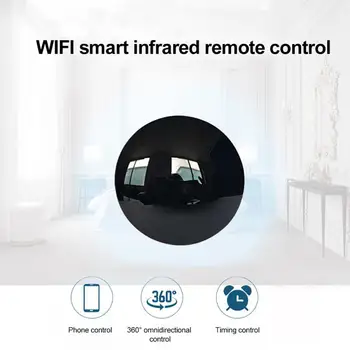 Tuya Smart Bezvadu Universālā Tālvadības pults Infrasarkano staru Raidītājs Smart Dzīves Ieslēdziet funkcijas WiFi APP Tālvadības pults Smart Sensors