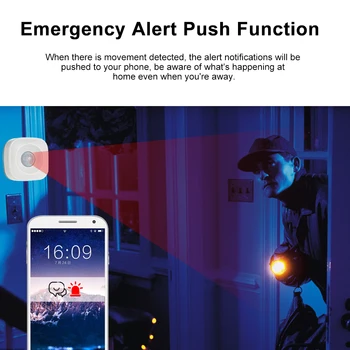 Tuya Smart Bluetooth Acs SIG PIR Kustības Sensoru Bezvadu Infrasarkanais Detektors Home Drošība Apsardzes Signalizācijas APP Tālvadības pults