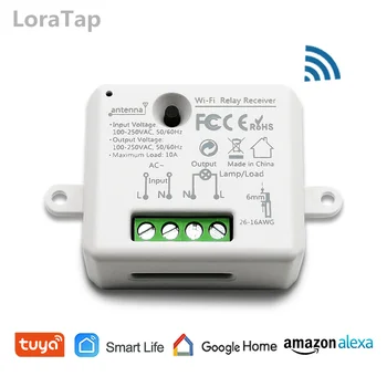 Tuya Smart Dzīves WiFi Slēdža Ligzdā Releja modulis Slēdzis tālvadības google Home Alexa Echo 