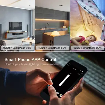 Tuya WiFi Smart Reostats Gaismas Slēdzi Balss Vadība ar Alexa, Google Home Smart Dzīves App Kontroles vienpola 3 Veidu Smart Home