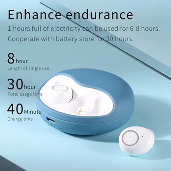 TWS Bezvadu Bluetooth 5.0 Austiņas 3D Stereo In-Ear Earbuds Auto Pievienojiet brīvroku Tālruņa Zvanu Mini Bass Austiņas