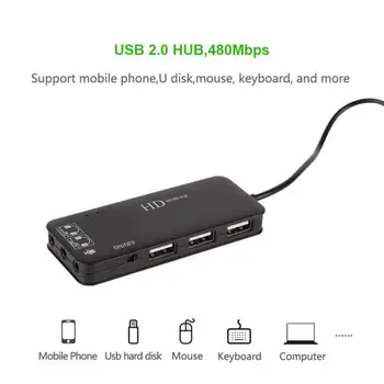 Ugreen USB Skaņas Karti, Ārējās 3.5 mm Mikrofons Audio Adapteris priekš PS4 DATORA Austiņas