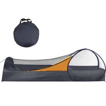 Ultra-light automātisko pop-up kempinga telts. Anti-moskītu nojumi. Āra atpūtas telts. Pludmales atpūtas neto