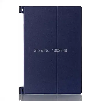 Ultra Slim Cass Graudu Folio Stand PU Ādas Korpusa Vāciņu Tablete Aizsargājošu Uzmavu Gadījumā Lenovo JOGAS Tablete 2 830 830F 8 collas