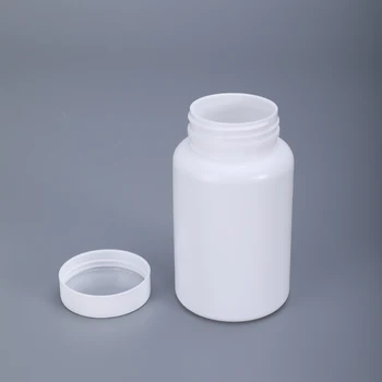 UMETASS Sabiezēt 200ML Pill Pudeles Cieta viela Pulveris Medicīna Tableti Reaģenta tvertnē, uztura Bagātinātāji, Vitamīni un Zāles, 50GAB/daudz