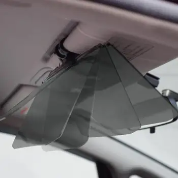 Universālas Automašīnas salona Vadītāja saulessarga Anti Dazz-le Ēnojumu Spoguļi Auto Anti-Glare Clip-on Vairogs Saulessargi 11.8x5.9 Inchs