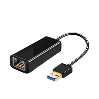USB 3.0 Ethernet Adapteris USB Tīkla Karti, lai 1000Mbps RJ45 Lan RTL8153 par Win7/8/10 Klēpjdatoru Ethernet USB