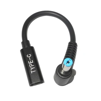 USB C Tipa Sievietes 5.5*1.7 mm Male Plug Pārveidotājs Dc Strāvas Adapteris Savienotājs Acer Aspire 5315 5630 5735 5920 5535 5738
