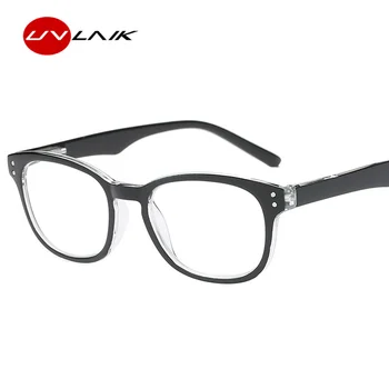 UVLAIK nelielu kvadrātveida lasīšanas brilles sievietēm neatsavināmas recepšu brilles vīriešiem, retro stila augstas kvalitātes presbyopic brilles